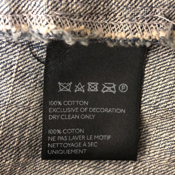 BDG Urban Outfitters Blue Denim Studded Jean Vest Size S - Picture 14 of 15